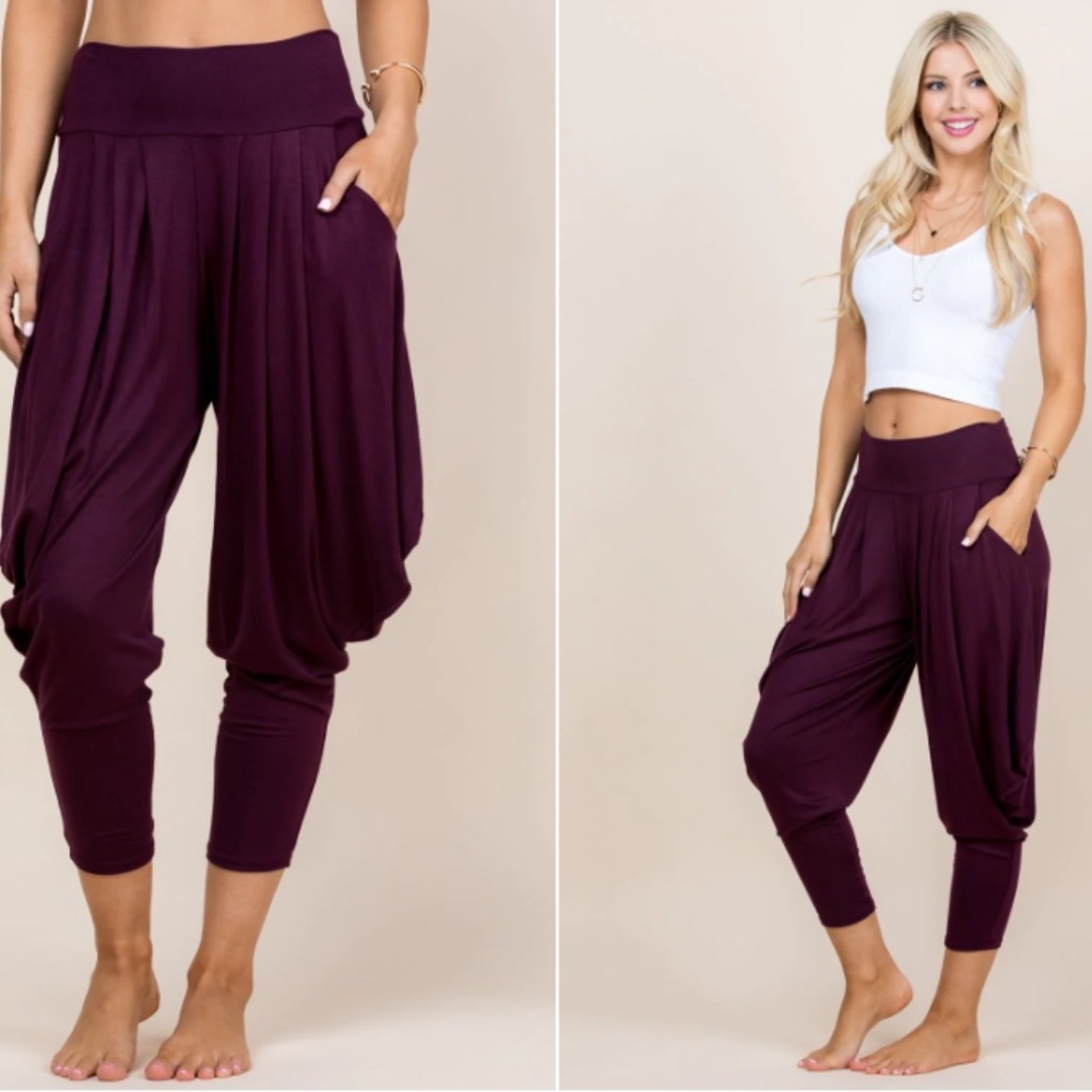 Kooniez Pants - Burgundy